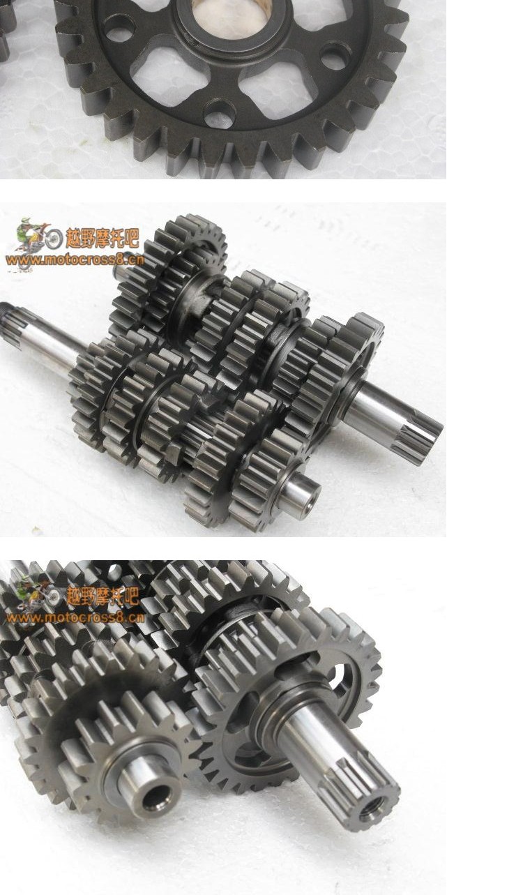Động cơ NC - cụm bánh răng chính / phụ - Xe máy Gears 	nhông sau xe máy	