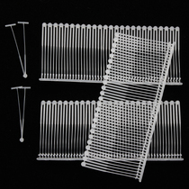 Twins glue needle PP double row needle double line plastic needle plastic wire hanging tag gun rubber needle plastic bullet hanging tag gun needle