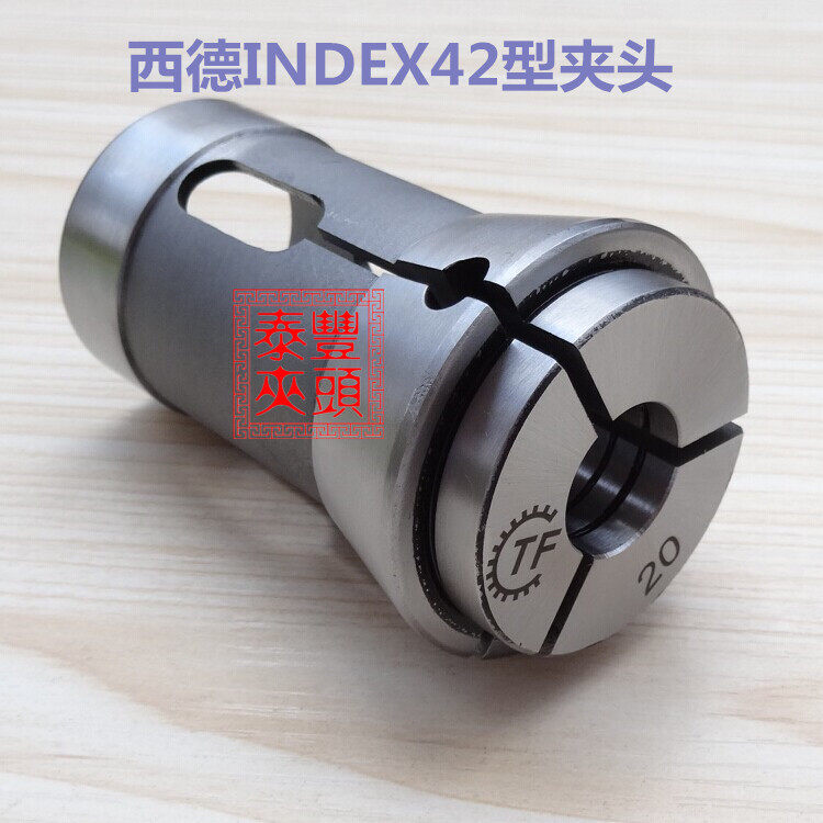 West Germany INDEX42 toothless chuck CNC computer numerical control automatic lathe Miyano 173E hydraulic collet