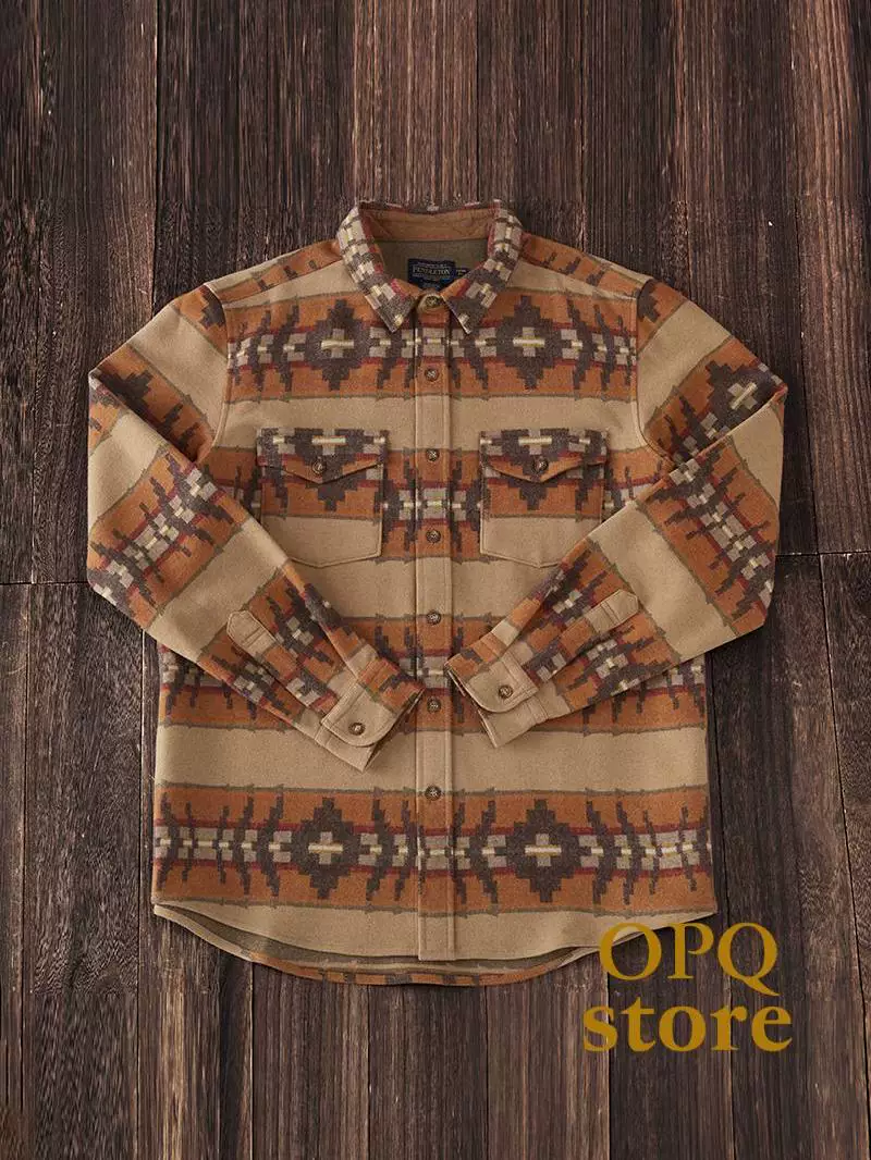 【Domестic Spot】PENDLETON Wool Jacquard Shirt