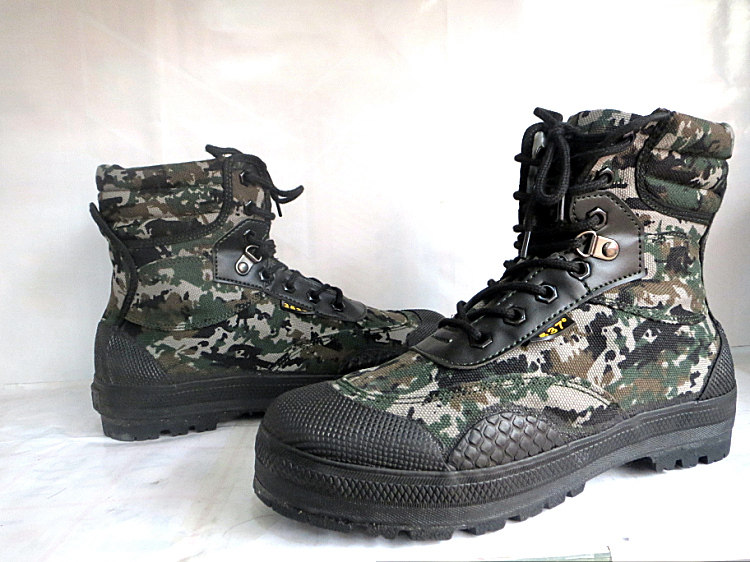 Bottes militaires en toile - dérapage - Ref 1398804 Image 14