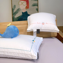 Couple pillow single cervical spine male whole head soybean fiber pillow core a pair of anti-mite home antibacterial sleep
