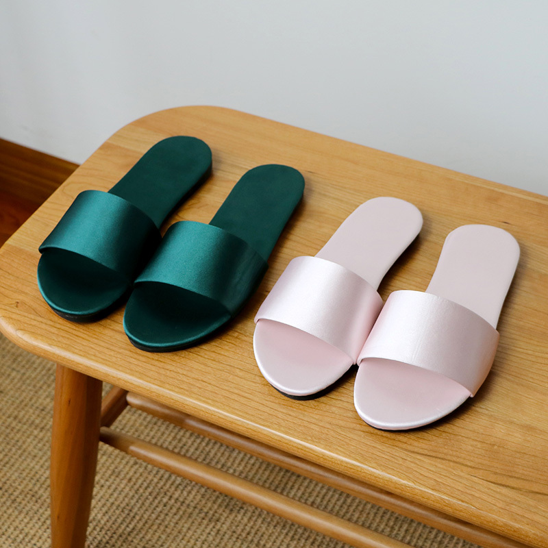 Beauty Salon Special Guest Slippers, Fabric Silks and Satins Wedding Slippers, Non-Slip Home Indoor 2021 Summer New Style Beauty Salon Special Guest Slippers, Fabric Silks and Satins Wedding Slippers, Non-Slip Home Indoor 2021 Summer New Style