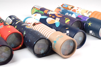 Cartoon kaleidoscope Classic novelty childrens educational toys Rotating kaleidoscope Discover the beauty and difference of the world