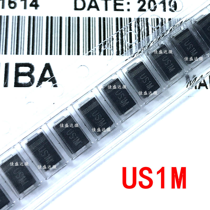 Superfast Recovery Patch US1M DO-214AC 1A 1000V Diode UF4007 SMA US1M