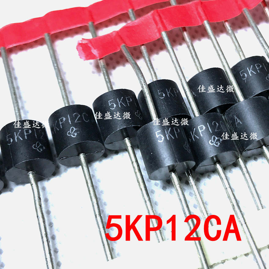 High power transient suppression in-line 5KP12A R-6 5KP12CA TVS diode P600 5000W