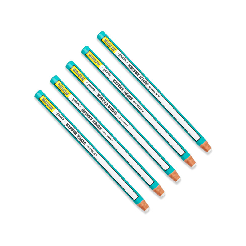 Japan uni Mitsubishi student wipe clean eraser pen fine art sketch details wipe EK-100 green easy to wipe