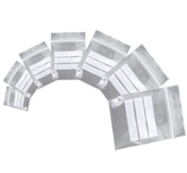 Jewelry writing bag sealing pocket writing bag Ziplock bag self-adhesive bag gem bag plastic transparent bag