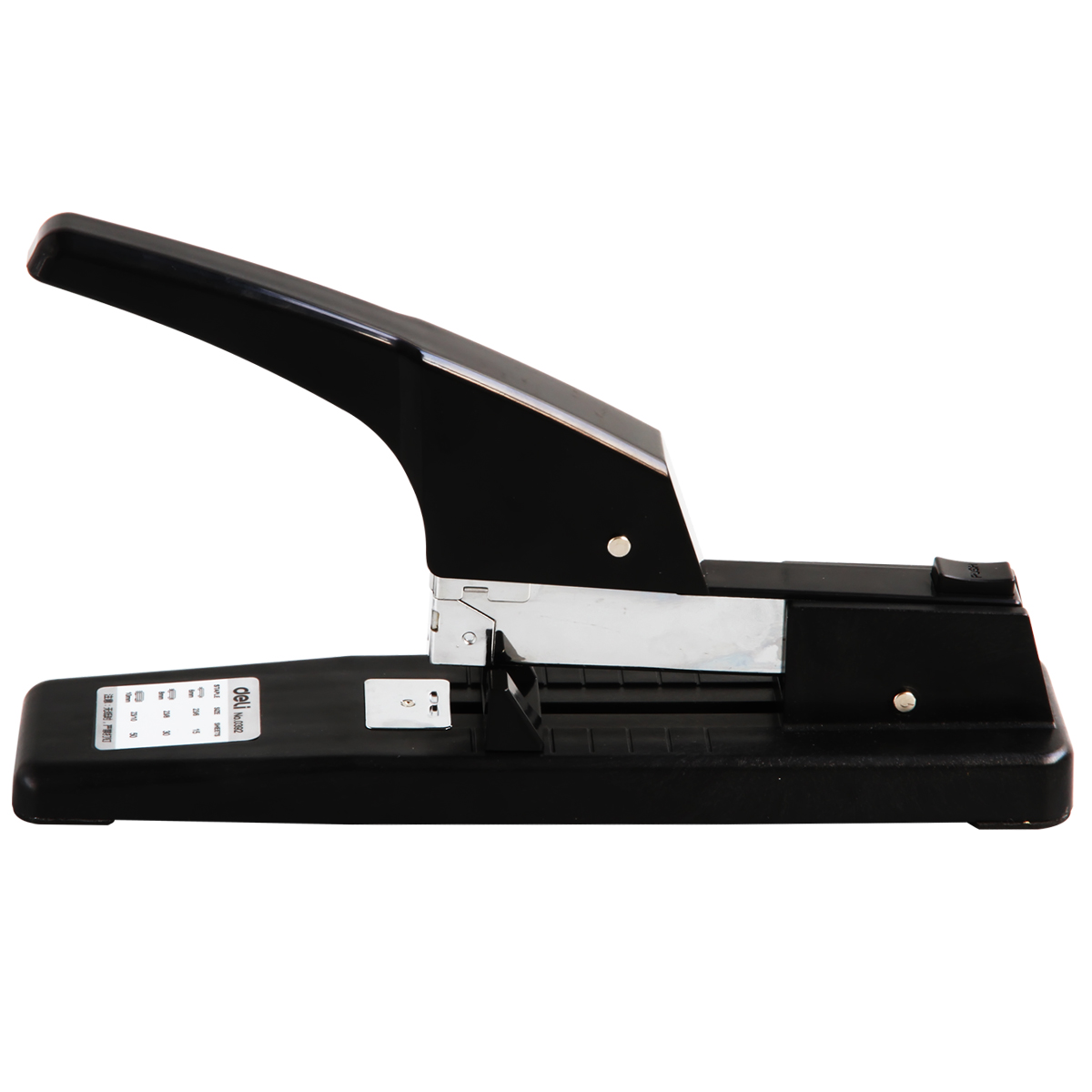 Deli 0392 large thick-layer stapler heavy-duty stapler office use thickened stapler can order 100 pages