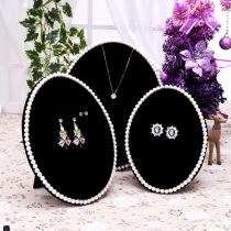 Suede pearl earring rack Earring board Necklace board Jewelry display rack Ear nail jewelry display rack