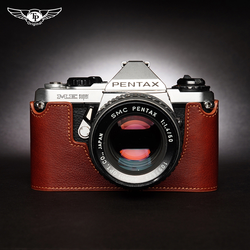 Tp Original Pentax Kx Camera Bag Me Super Mv1 Sp Spf Genuine Leather Case Vintage Film Camera Protective Case
