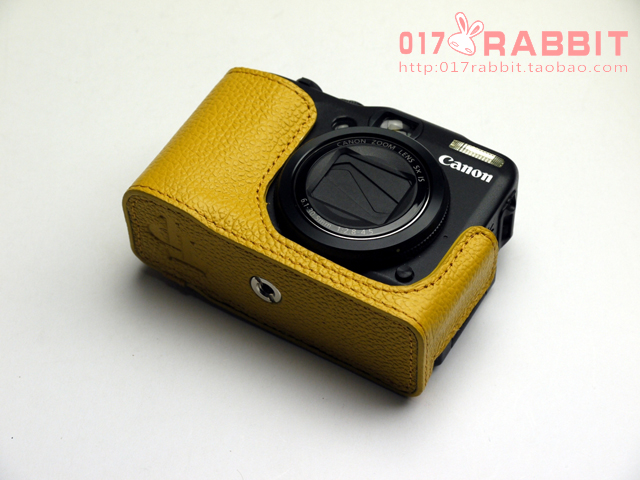 Đài Loan TP gốc canon Canon G12 máy ảnh cơ sở da bao da máy ảnh g12 túi retro - Phụ kiện máy ảnh kỹ thuật số balo national geographic ng w5070