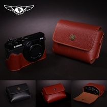 Taiwan TP genuine leather Canon G7X3 Camera Bag G7X mark iii leather case g7x mark2 Protective case G7x2