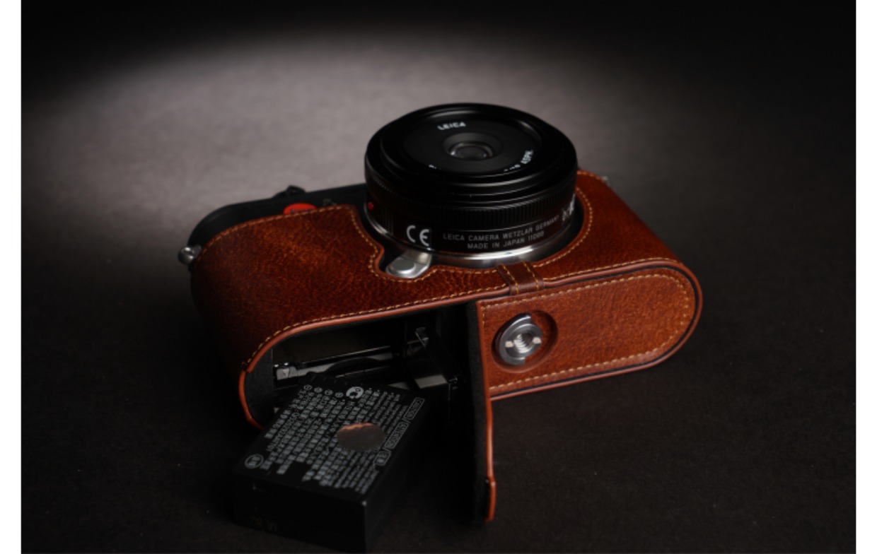 Đài Loan TP da thật Lai Ke CL máy ảnh túi leica CL máy ảnh da trường hợp hướng dẫn sử dụng vỏ bảo vệ tay cầm - Phụ kiện máy ảnh kỹ thuật số balo peak design 30l