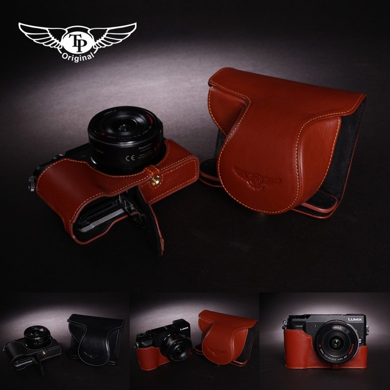 Taiwan TP Panasonic GX9 Camera Bag GX7 mark iii Leather Leather Case GX7ii GX85 GX8 Protective Case