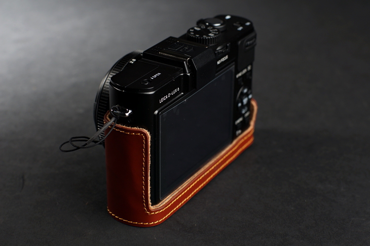 Bao da Đài Loan TP chính hãng Leica Leica D-LUX6 túi máy ảnh Lycra DLUX6 bao da D6 tay cầm cơ sở - Phụ kiện máy ảnh kỹ thuật số túi máy ảnh nhỏ gọn