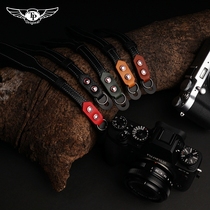 Taiwan TP double-sided leather leather camera wristband hand rope Micro single retro side shaft Fuji X100V Leica M Q