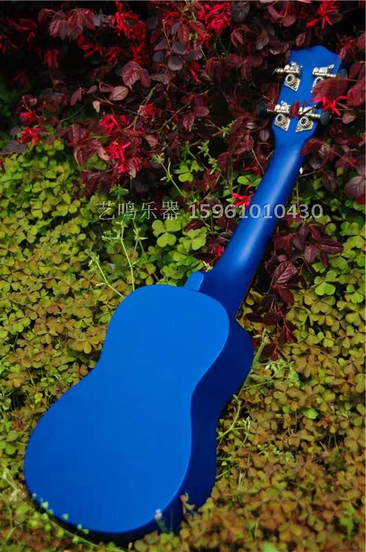 Yiming Nhạc cụ 21 inch Anh cờ xanh uklele ukulele ukulele nhỏ bốn dây đàn guitar - Nhạc cụ phương Tây guitar điện fender