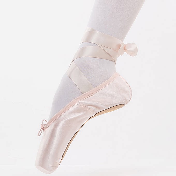 French Sansha Sansha ballet shoes pointe shoes soft bottom structure satin leather dance shoes DP801SL