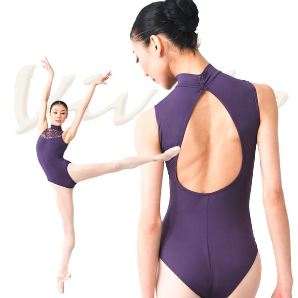 Art Revered Ballet Dancer Martial Arts Training Dance Suit Petty Collar Sleeveless Collar National Standard Gymnastics Ballet 5502