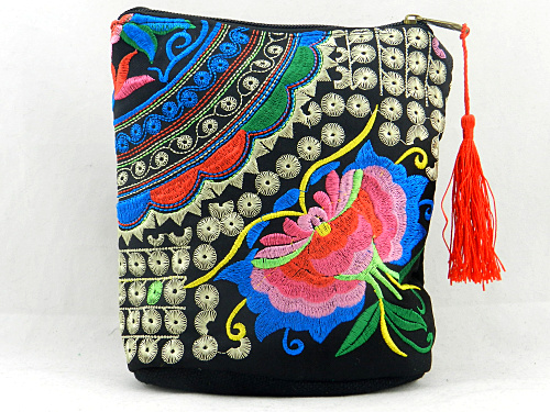 2017 Vân Nam gió quốc gia túi thêu túi thêu túi trung và cũ xô túi ladies mini bag túi Messenger túi xách nữ đeo chéo