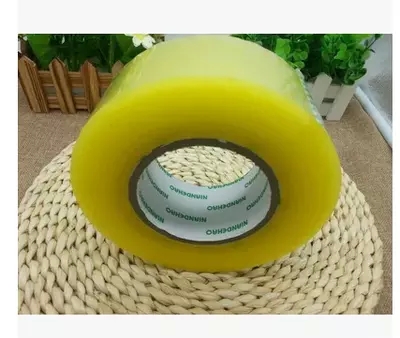 5 rolls of packaging and sealing transparent tape paper sealing tape width 5 5CM thick 3CM