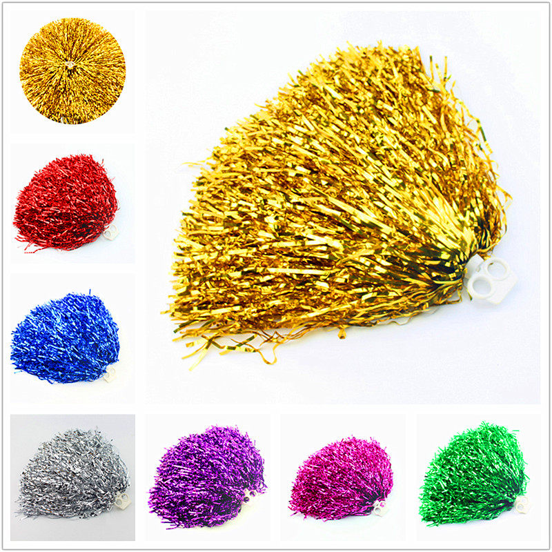 Cheerleading flower ball school cheerleading aerobics square dance performance children's hand flower color ball performance props