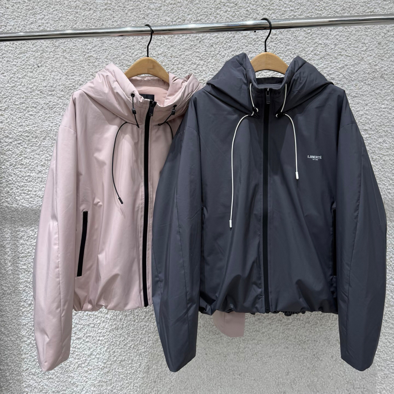 Mo Official Store Genuine down Jacket 2025 Winter New Product 90% Goose down Three-Proof Hooded Coat Dark Gray Mbe4Eint08