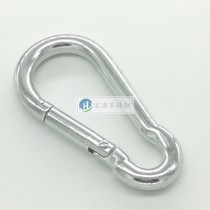 Iron galvanized spring buckle Gourd type carabiner outdoor hook safety buckle rope buckle M4-M12 full specification