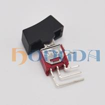 Taiwan Xinghan SH Import Button Switch Twist Switch Single United Three Feet Bend Foot Two-Shift Ecstasy Switch
