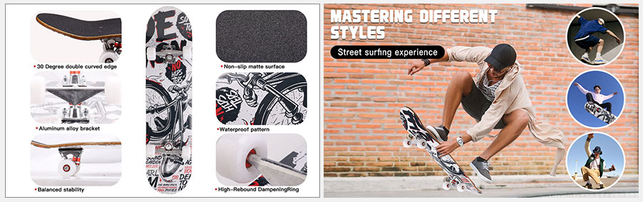 亚马逊滑板设计