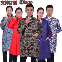 Clothes home jackets protective clothes dustproof anti-static and fattening womens bibs carrying mens and womens camouflage hanging