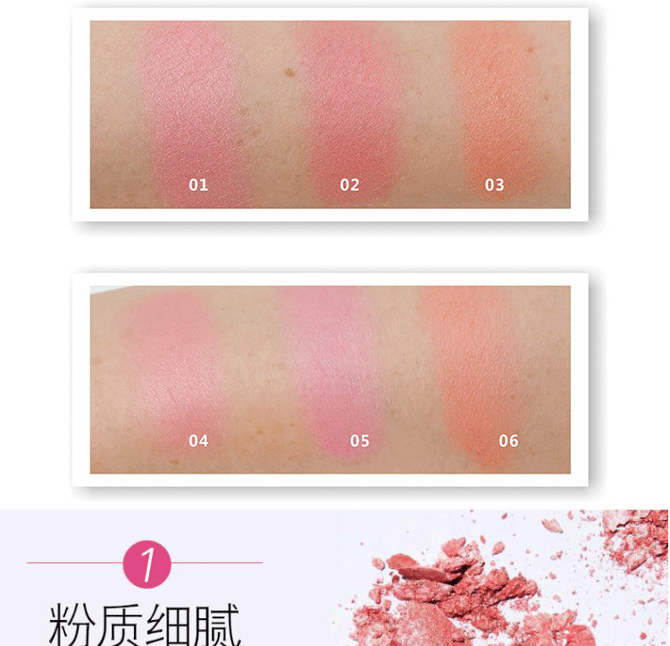 Chính hãng BOB baking blush rouge nude trang điểm lâu trôi dưỡng ẩm tự nhiên làm sáng da sửa chữa năng lực đơn sắc má hồng maybelline