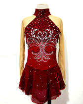 Zhuobao custom figure skating costume figure skating costume figure skating performance suit children adult women skirt h5