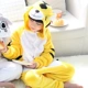 Mùa thu và mùa đông flannel trẻ em bộ đồ ngủ một mảnh động vật khủng long phù hợp với tay áo dài nam và nữ hoạt hình trẻ em phục vụ tại nhà - Giống cái