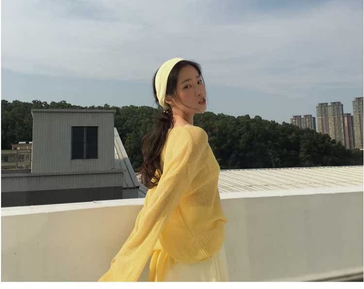 ZNG SHOP 2018 mùa thu mới cổ tròn áo len dài tay rộng rãi áo len hoang dã áo len áo cardigan nữ hàn quốc