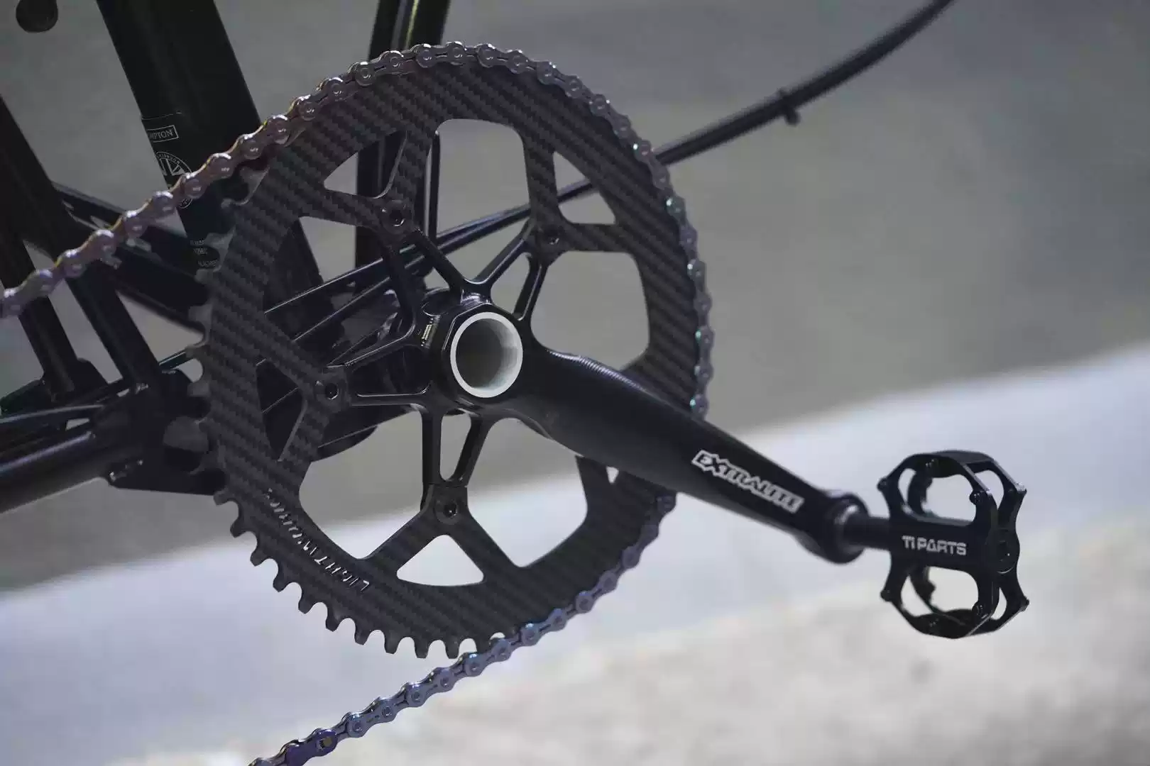 Ti39 TI PARTS 钛合金 小布折叠车 牙盘 盘钉 单盘 螺丝 小布牙盘适用
