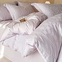 Taro Purple [длинноволокнистая хлопчатобумажная ткань из 100% хлопка, изысканное жаккардовое исполнение]