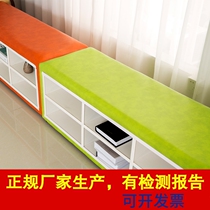 All solid wood shoe changing district bench bench rectangular storage shoe cabinet sofa stool set shoe chair custom training institution