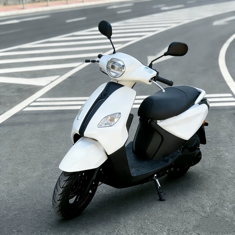 Новый скутер на топливе Qiaoge i125cc мотоцикл подержанный мужской и женский четырехтактный мобильный скутер