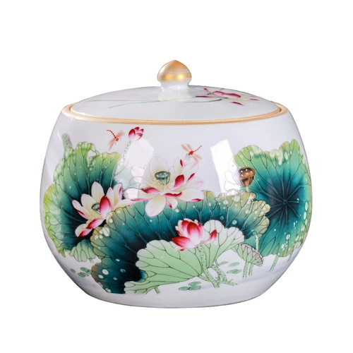 Jingdezhen Pure Hand -Dround Ceramic Tea Touc
