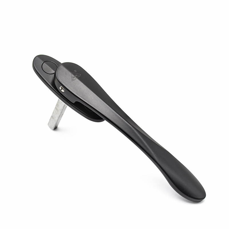 King Kong mesh screen curtain integrated broken bridge aluminum alloy casement window screen window handle folding door sword-shaped thin flat square steel handle