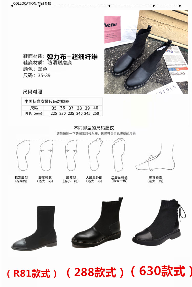 Bottes mi-saison femme OTHER   en Caoutchouc - Ref 3250749 Image 6