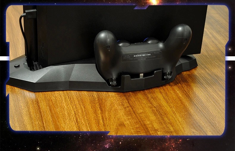 Tàu vũ trụ bên ngoài PS4 đa chức năng sạc PS4 khung quạt PS4 sạc quạt PS4 khung máy chủ PS4 - PS kết hợp dây sạc 2 đầu type c