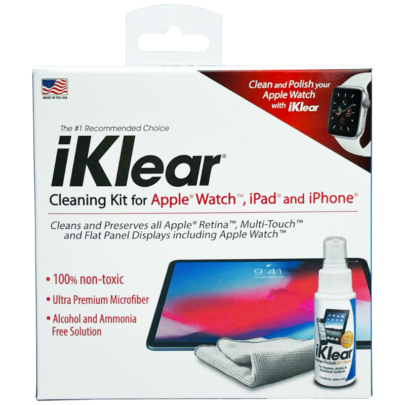 American Iklear Ik- iPad Apple Mobile Phone Tablet iPad Imac iPhone Watch MacBook Screen Cleaning Set Cleaner Watch Fingerprint Removal Fingerprint