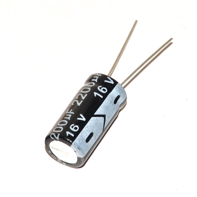 New high-quality 16v2200uf electrolytic capacitor 2200UF micro method 16V capacitor