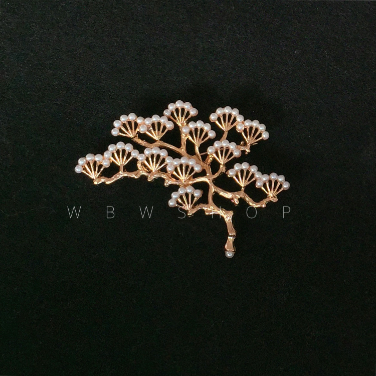 Broche en Alliage argent plaqué or - Ref 1174492 Image 4