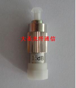 Round head FC fiber attenuator 3dB 15dB yin and yang optical attenuation FC fixed optical attenuation adapter flange coupling