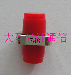 Factory direct sales (telecom grade) FC flange type 5dB (0db--30db can be customized) fiber optic attenuator