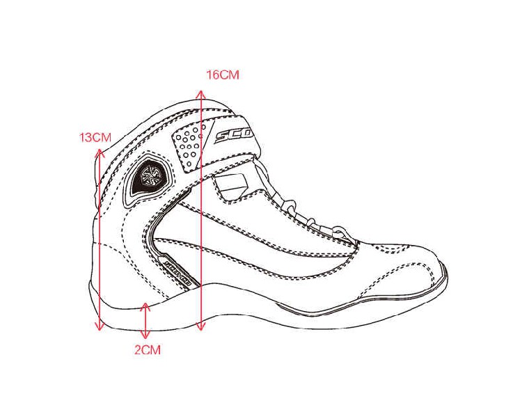 Bottes moto SCOYCO MBT001 - Ref 1389546 Image 12